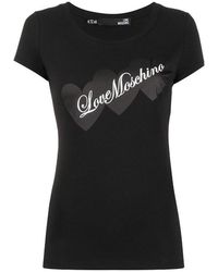 Moschino - Love Printed T-Shirt - Lyst