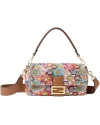 Fendi - Baguette Bead-Embellished Shoulder Bag - Lyst