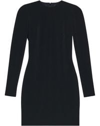 Balenciaga - Long-Sleeved Mini Dress - Lyst