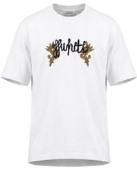Off-White c/o Virgil Abloh - Paisley Arrow Skate Embroidered T-Shirt - Lyst