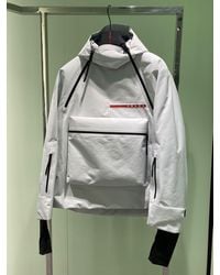 Prada - Technical Fabric Snowboard Jacket - Lyst