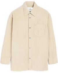 Ami Paris - Cotton Overshirt - Lyst