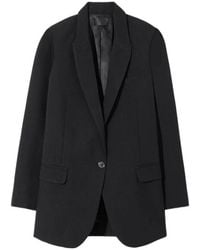 Nili Lotan - Single-Breasted Blazer Jacket - Lyst