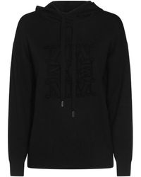 Max Mara - Pamir Drawstring Long-Sleeved Hoodie - Lyst