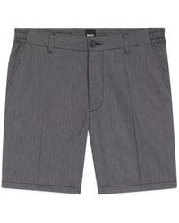 BOSS - Belt Loop Shorts - Lyst
