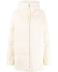 Jil Sander - Zip-Up Hooded Down Jacket - Lyst