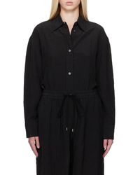 Studio Nicholson - Long-Sleeved Buttoned Shirt - Lyst