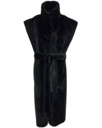 Stand Studio - Reversible Sleeveless Coat - Lyst