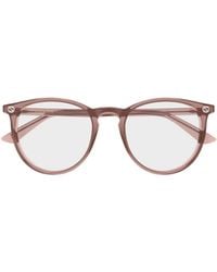 Gucci - Round-Frame Glasses - Lyst