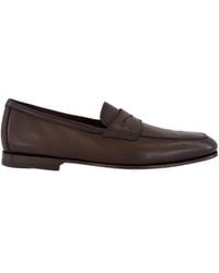 Santoni - Carlo Slip-On Loafers - Lyst