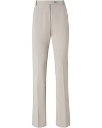 Pinko - Long Trousers With Rear Zip - Lyst