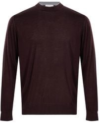 Eleventy - Round-Neck Sweater - Lyst