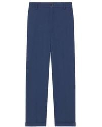 KENZO - Straight-Leg Turn-Up Cuff Trousers - Lyst
