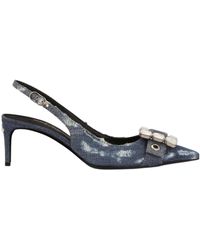 Dolce & Gabbana - Pointed High Heel Sandals - Lyst