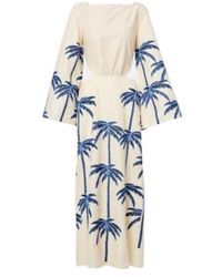 Johanna Ortiz - Journey Embroidered Cutout Midi Dress - Lyst