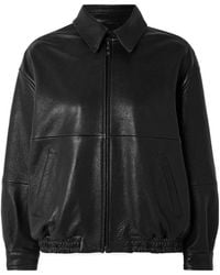 Nour Hammour - Doran Patchwork Leather Jacket - Lyst