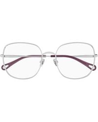 Chloé - Chloé Eyewear Square Frame Glasses - Lyst