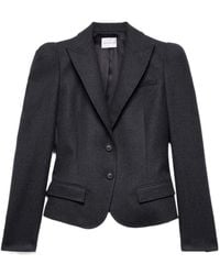 7 For All Mankind - High Shoulder Blazer - Lyst