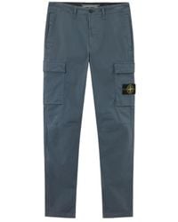 Stone Island - Regular-Tapered-Fit Cargo Trousers - Lyst