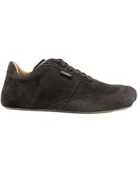 MM6 by Maison Margiela - Lace-Up Panelled Sneakers - Lyst