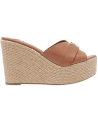 Jimmy Choo - Leda Wedges Sandals - Lyst