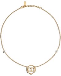 Dior - Cd Circle Chain Necklace - Lyst
