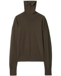 Burberry - Equestrian Knight Motif Roll-Neck Jumper - Lyst