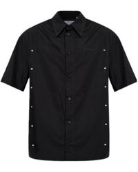 Off-White c/o Virgil Abloh - Logo Detail Short-Sleeve Shirt - Lyst