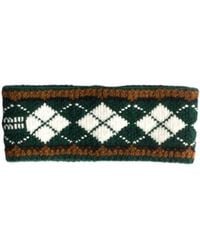 Miu Miu - Pattern-Jacquard Headband - Lyst