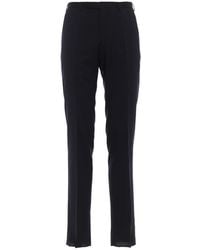Emporio Armani - Logo Details Casual Pants - Lyst