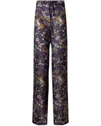Dries Van Noten - Elasticated Viscose Pants - Lyst