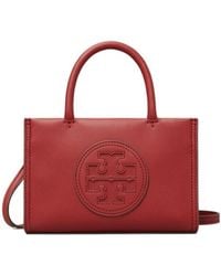 Tory Burch - Ella Logo Patch Mini Tote Bag - Lyst