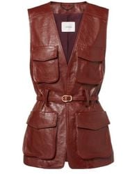 Dorothee Schumacher - Broken Shine Leather Vest - Lyst
