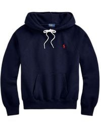 Polo Ralph Lauren - Shrunken Fit Fleece Hoodie - Lyst