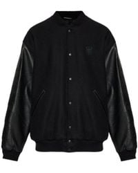 Vetements - Logo Embroidered Bomber Jacket - Lyst