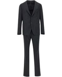Tagliatore - Pinstripe Two Piece Suit - Lyst