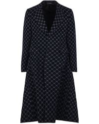 Comme des Garçons - Comme Des Garçons Homme Plus Jacquard Single-Breasted Coat - Lyst