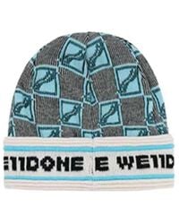we11done - Logo Trimmed Hat - Lyst