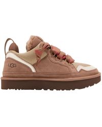 UGG - Lowmel Lace-Up Suede Sneakers - Lyst
