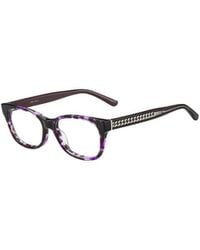 Jimmy Choo - Eyewear Rectangular Frame Glasses - Lyst
