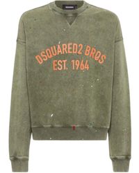 DSquared² - Marble Dyed Vanish Spot Cypro Fit Sweatshirt - Lyst