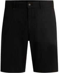 BOSS - Chino Slim Shorts - Lyst