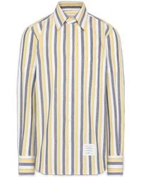 Thom Browne - Striped Button-Down Shirt - Lyst