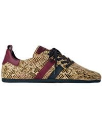 Vivienne Westwood - Drunken Textured Low-Top Sneakers - Lyst
