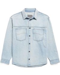 Balenciaga - Denim Shirt - Lyst