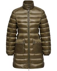 Moncler - Genet Long Zip-Up Padded Jacket - Lyst