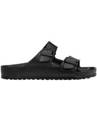 Birkenstock - Logo Slippers - Lyst
