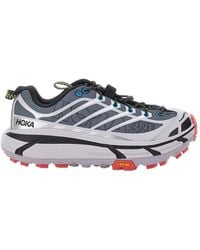 Hoka One One - Round Toe Lace-Up Sneakers - Lyst