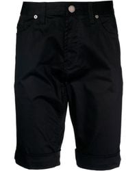 Emporio Armani - Slim-Cut Denim Shorts - Lyst