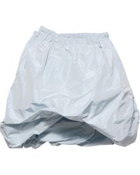 Prada - Technical Taffeta Skirt - Lyst